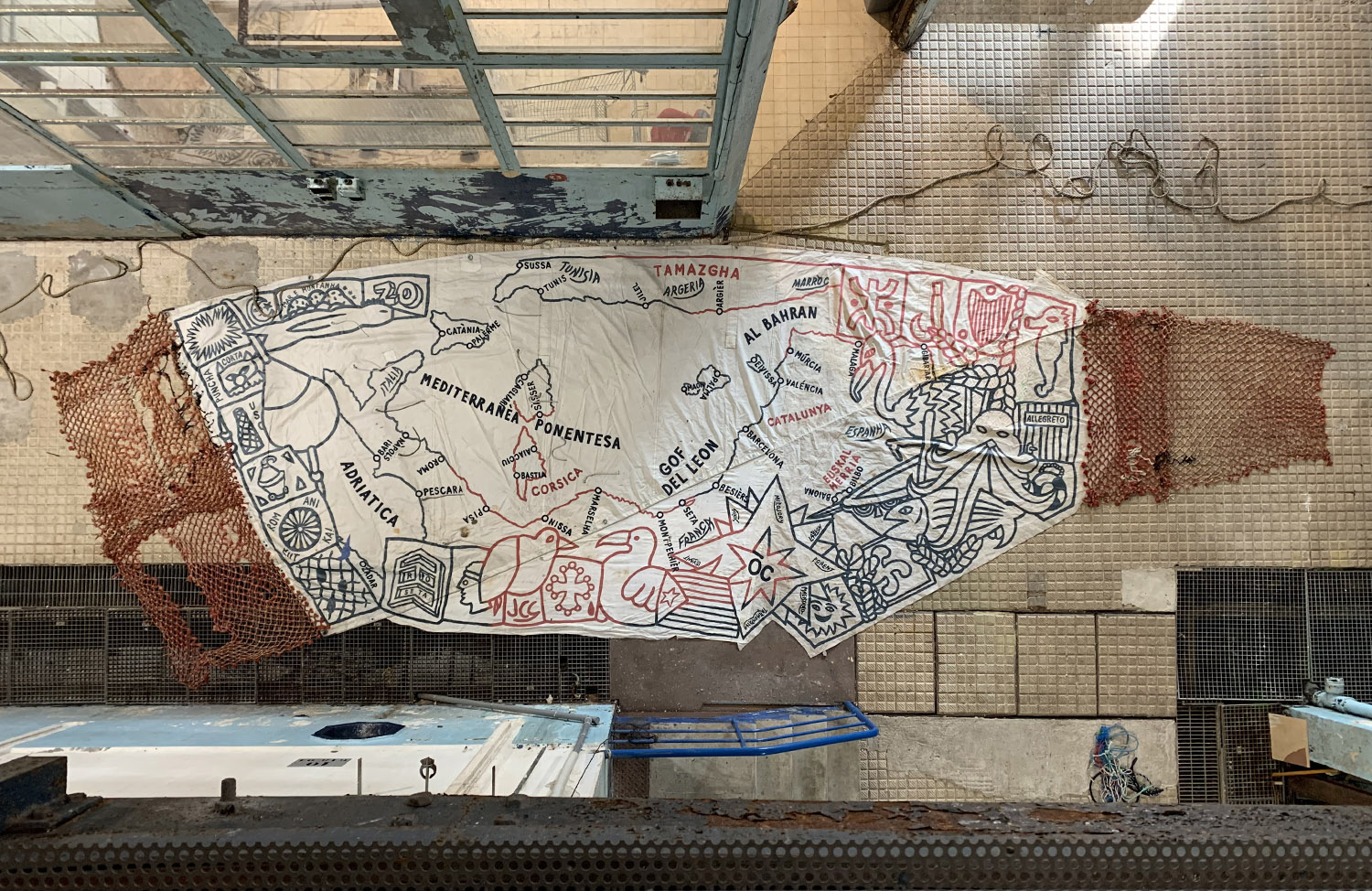 Jean Charles Couderc _ Joan Carles Codèrc _ Escale à Sète _ Festival _ peinture _ pintura _ Crac _ Chai Saint-Raphaël _ In Situ, In Seta _ Sète _ Seta _ Occitània _ Centre régionale d'art contemporain _ création contemporaine _ cultura viva _ Lengadòc _ Occitanie