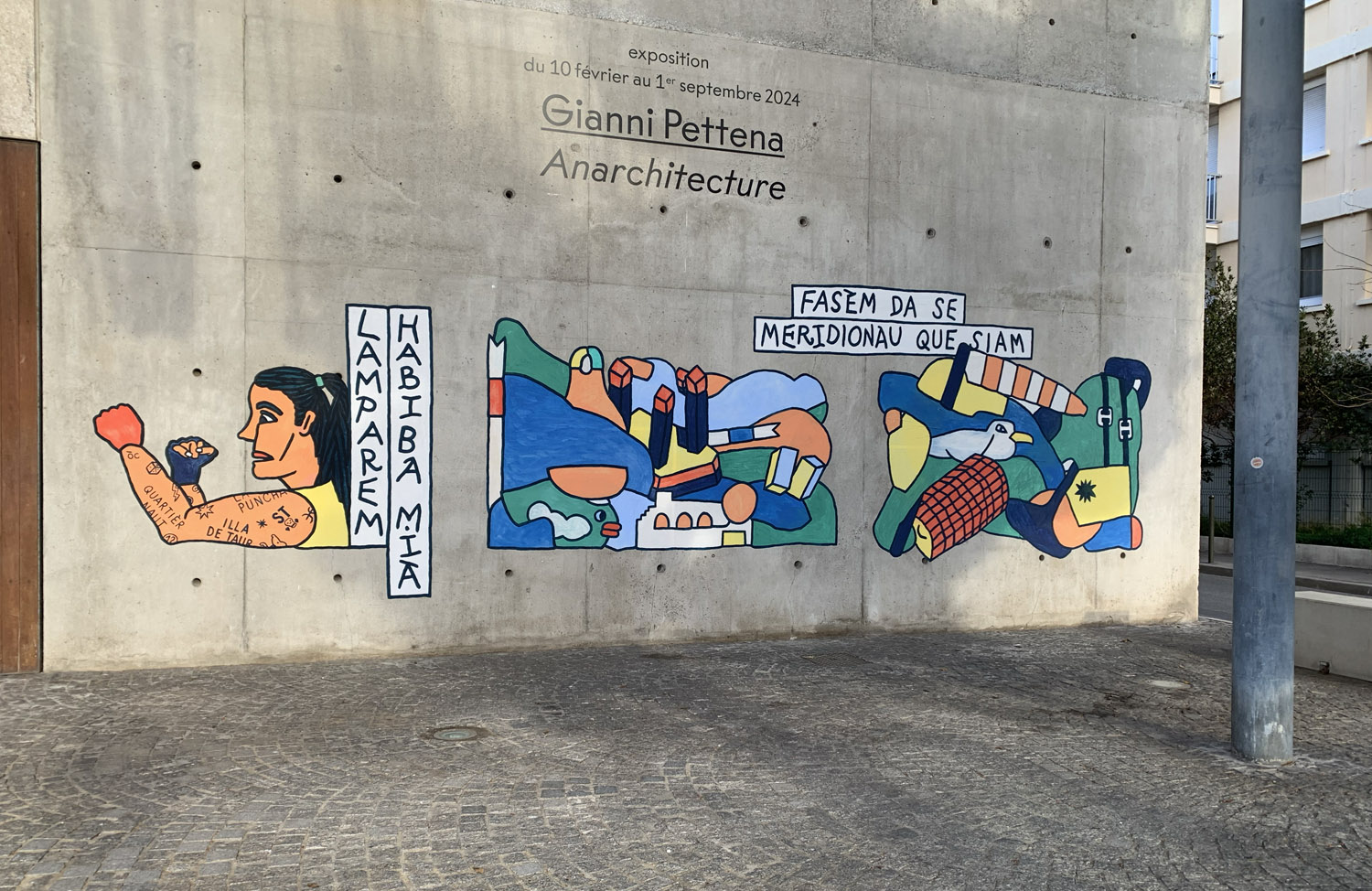 Jean Charles Couderc _ Joan Carles Codèrc _ Escale à Sète _ Festival _ peinture _ pintura _ Crac _ Chai Saint-Raphaël _ In Situ, In Seta _ Sète _ Seta _ Occitània _ Centre régionale d'art contemporain _ création contemporaine _ cultura viva _ Lengadòc _ Occitanie