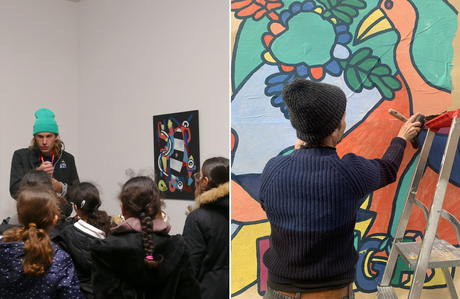 Jean Charles Couderc _ Joan Carles Codèrc _ Escale à Sète _ Festival _ peinture _ pintura _ Crac _ Chai Saint-Raphaël _ In Situ, In Seta _ Sète _ Seta _ Occitània _ Centre régionale d'art contemporain _ création contemporaine _ cultura viva _ Lengadòc _ Occitanie