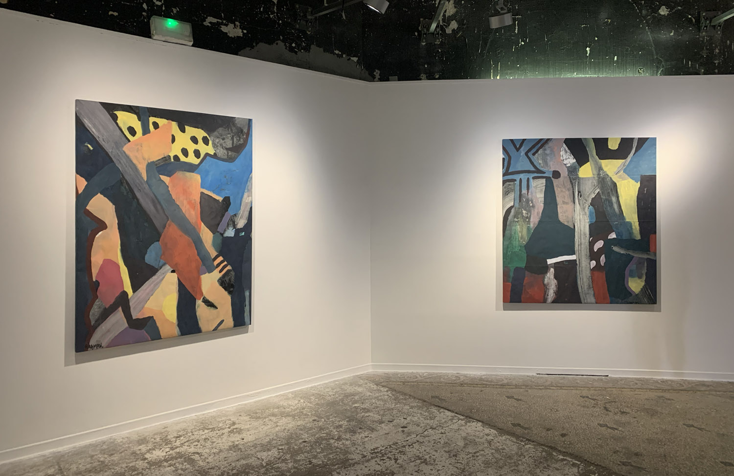 Jean Charles Couderc _ Joan Carles Codèrc _ Chapelle du quartier haut _ exposition _ peinture _ pintura _ In Situ, In Seta _ Sète _ Seta _ Occitània _ création contemporaine _ cultura viva _ Lengadòc _ Occitanie