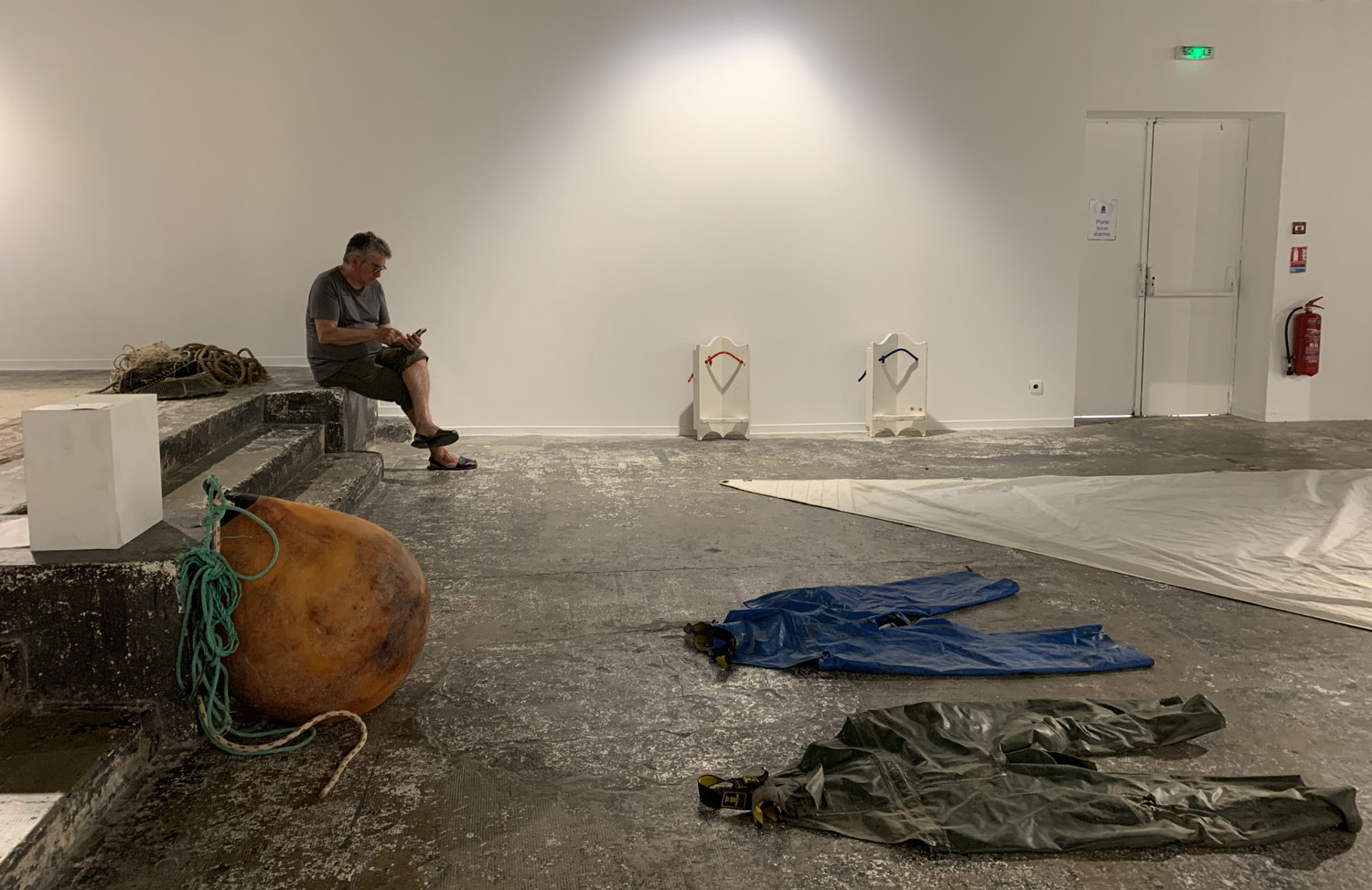 Jean Charles Couderc _ Joan Carles Codèrc _ Chapelle du quartier haut _ exposition _ peinture _ pintura _ In Situ, In Seta _ Sète _ Seta _ Occitània _ création contemporaine _ cultura viva _ Lengadòc _ Occitanie