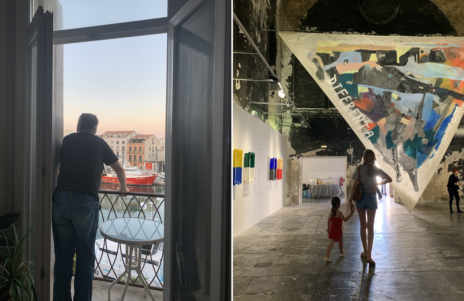 Jean Charles Couderc _ Joan Carles Codèrc _ Chapelle du quartier haut _ exposition _ peinture _ pintura _ In Situ, In Seta _ Sète _ Seta _ Occitània _ création contemporaine _ cultura viva _ Lengadòc _ Occitanie