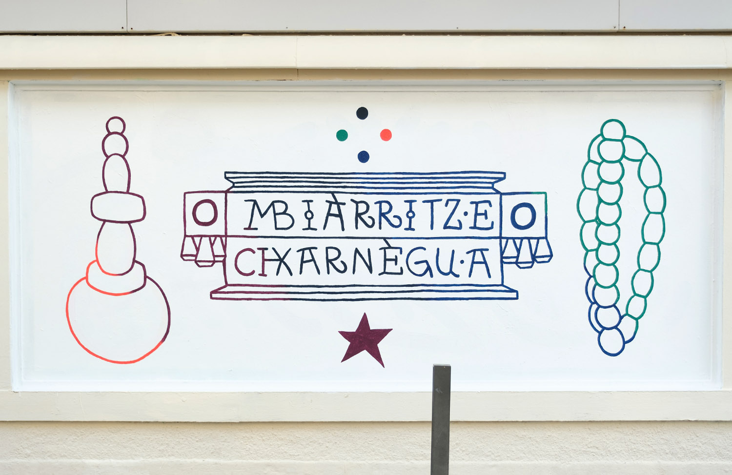 Jean Charles Couderc _ Joan Carles Codèrc _ Le Mur _ peinture _ pintura _ Biarritz _ Biàrritz _ euskal herria _ occitània _ création contemporaine _ cultura viva _ Bas-Adour