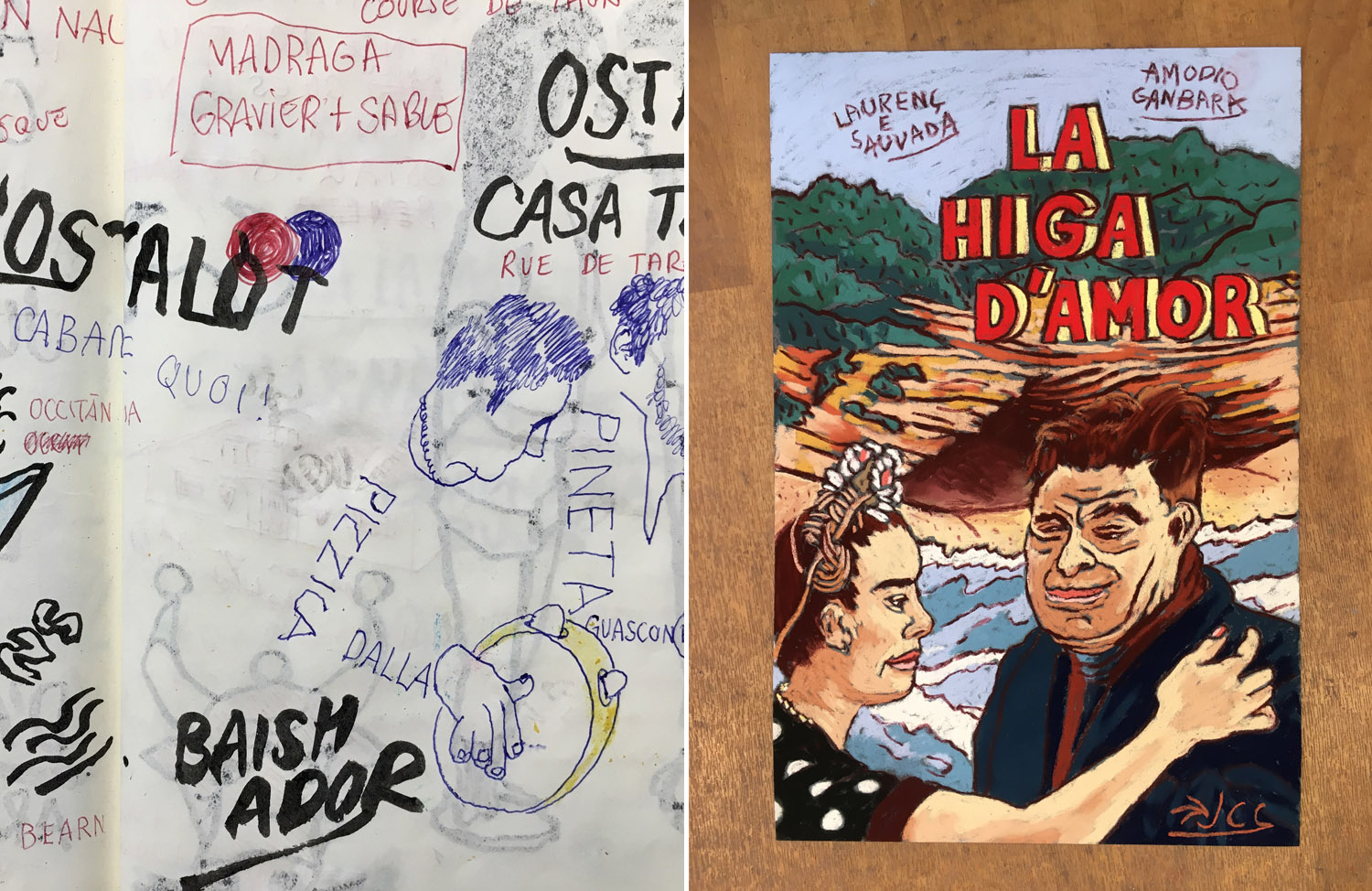 Jean Charles Couderc _ Joan Carles Codèrc _ Anglet Culture _ peinture _ pintura _ Anglet _ Ací Gasconha _ occitània _ création contemporaine _ cultura viva _ Gasconha