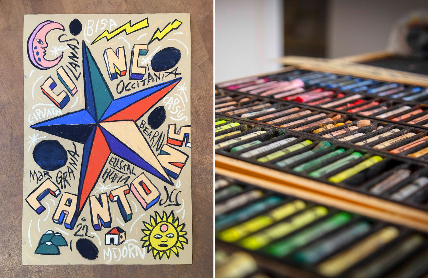 Jean Charles Couderc _ Joan Carles Codèrc _ Anglet Culture _ peinture _ pintura _ Anglet _ Ací Gasconha _ occitània _ création contemporaine _ cultura viva _ Gasconha