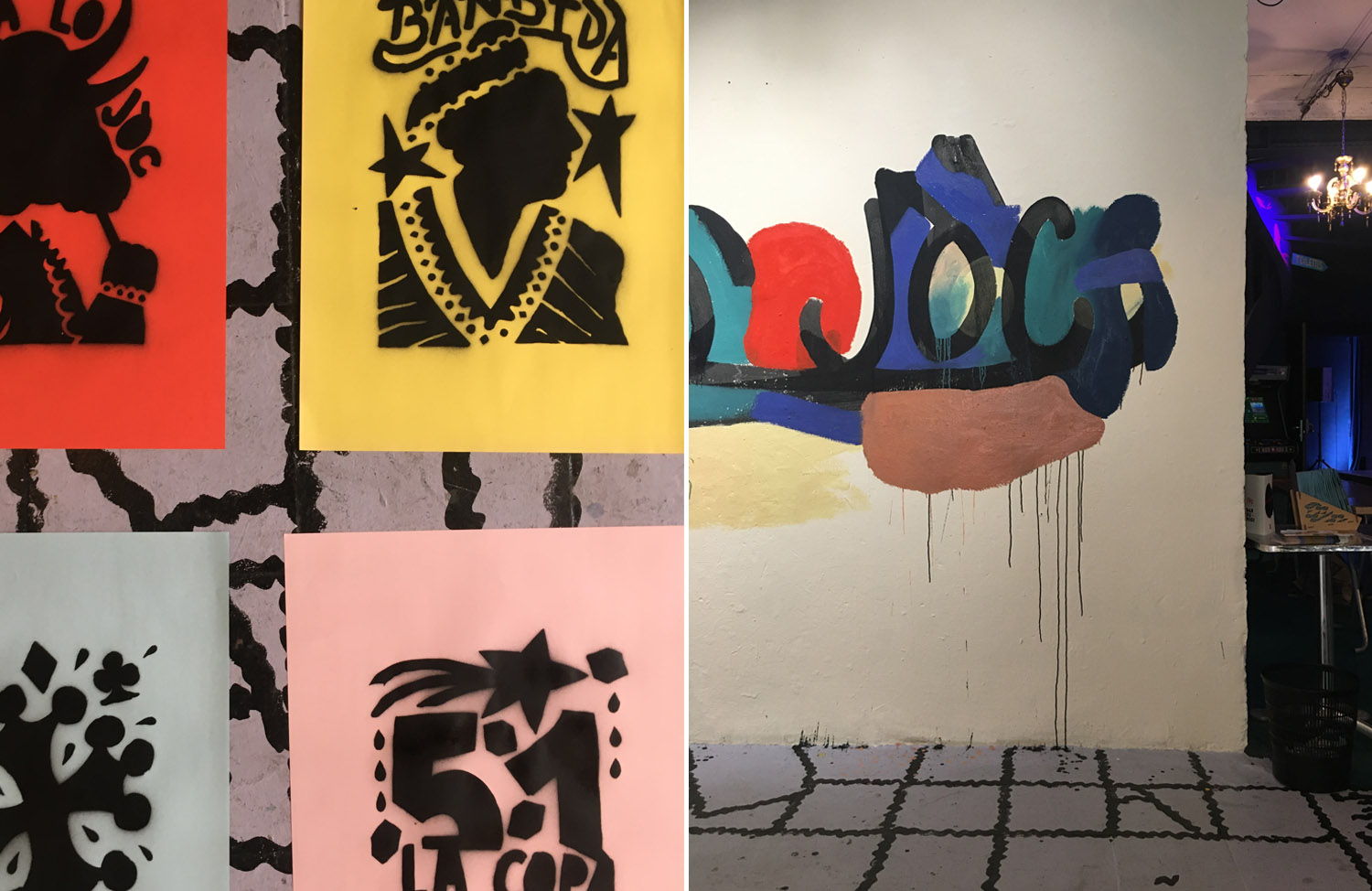 Jean Charles Couderc _ Joan Carles Codèrc _ Le Spot _ peinture _ pintura _ Nîmes _ Nimes _ occitània _ création contemporaine _ cultura viva _ Lengadòc