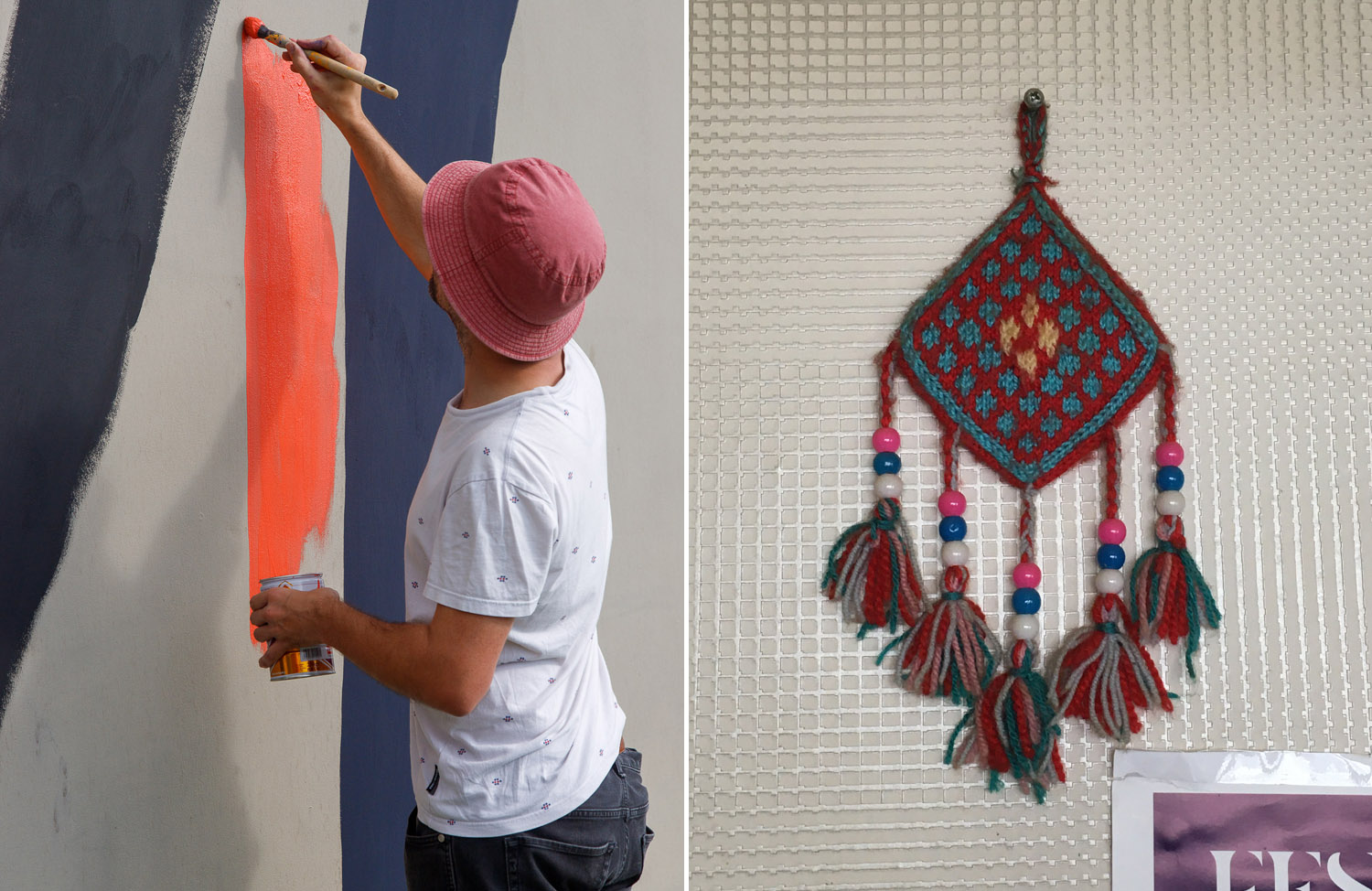 Jean Charles Couderc _ Joan Carles Codèrc _ Points de vue _ Festival _ peinture _ pintura _ Mural _ Paretalisma _ Muralismo _ Baiona _ Bayonne _ Occitània _ Euskal Herria _ création contemporaine _ cultura viva _ Gasconha